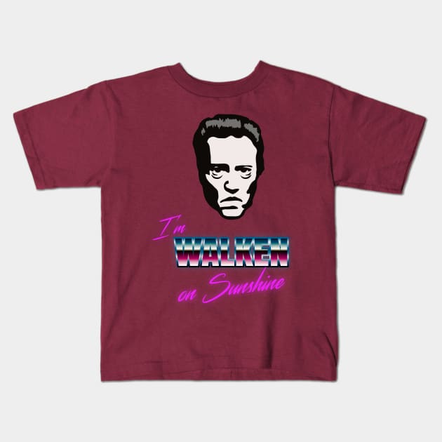 I'm Walken on Sunshine Kids T-Shirt by TeeAgromenaguer